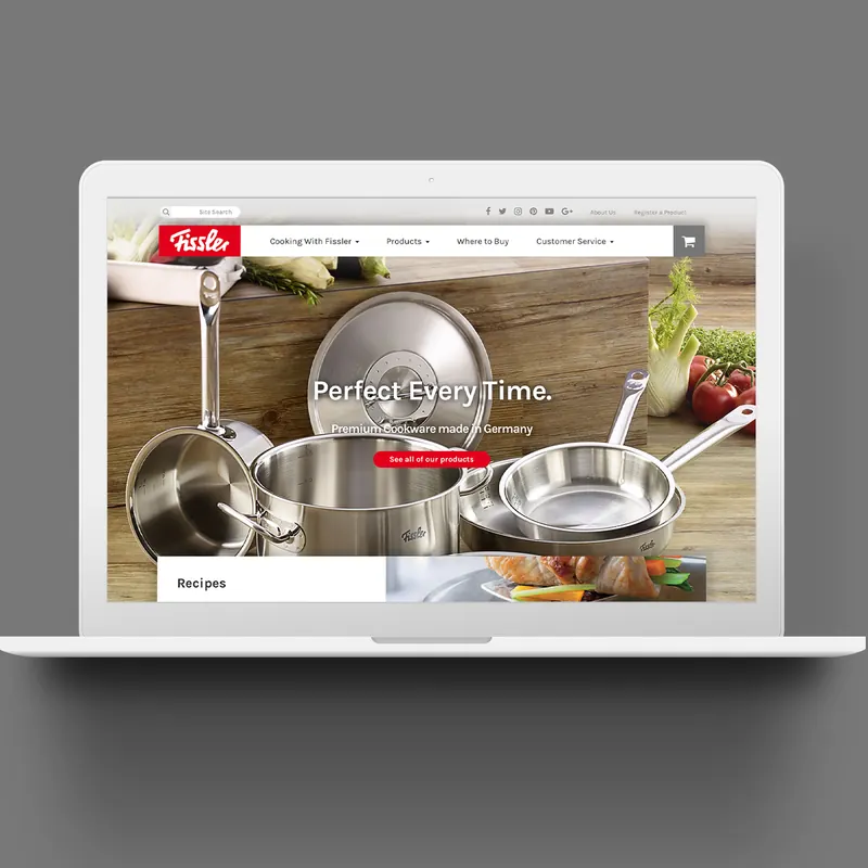 Fissler e-commerce site