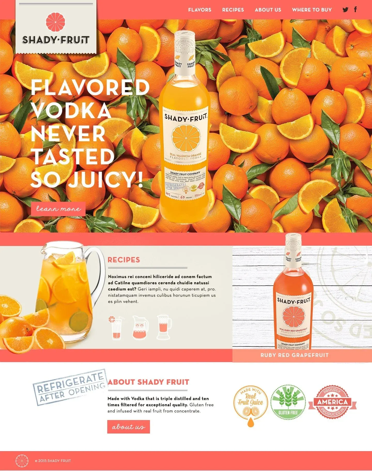 Shady Fruit design