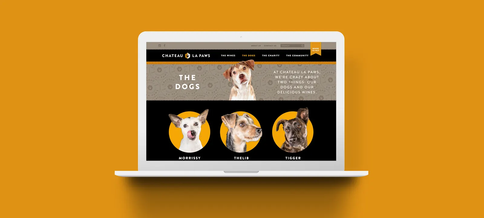 Chateau la Paws design