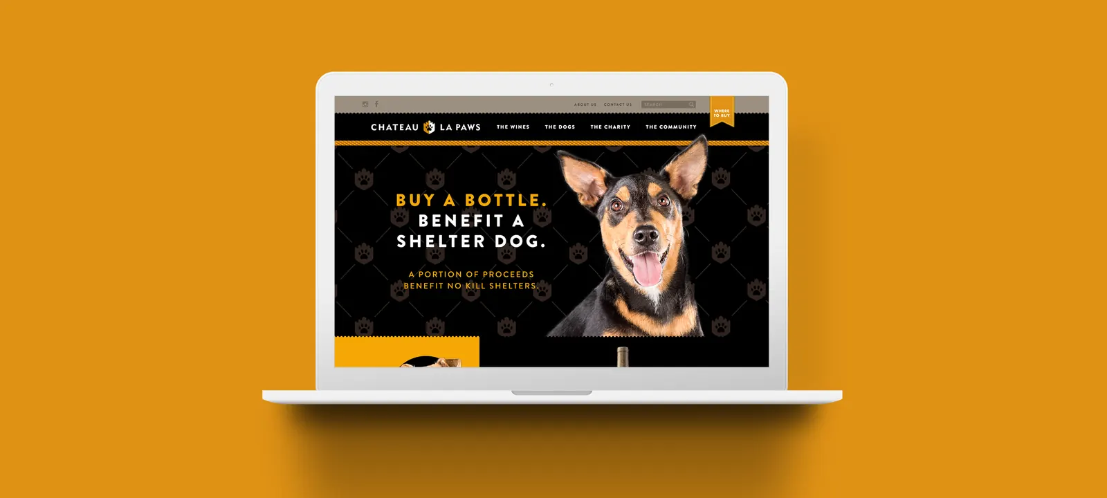 Chateau la Paws design